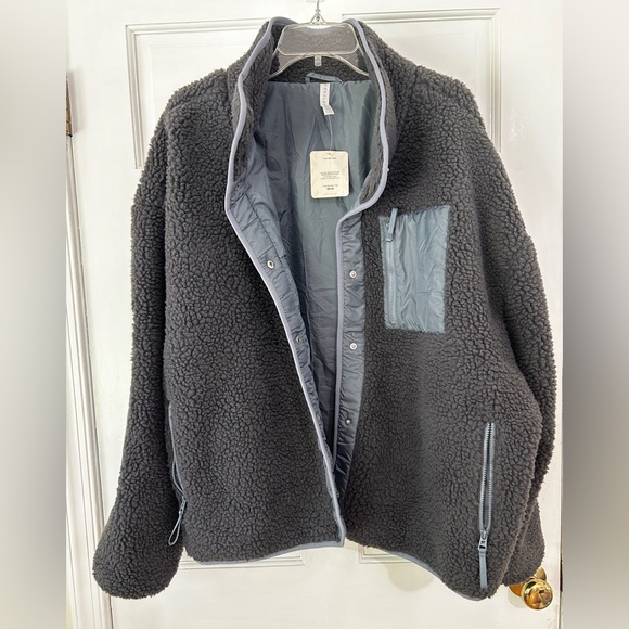 Fabletics Jackets & Blazers - NEW FABLETICS TAHOE TEDDY JACKET - size 2X